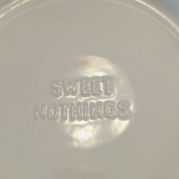 Kate Spade New York Lenox All In Good Taste Red Sweet Nothings Round Pie Dish 9" - Picture 3 of 5